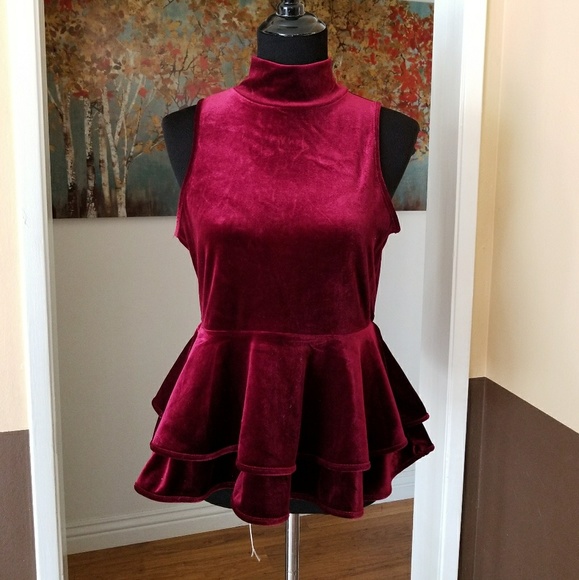 Torn by Ronny Kobo Tops - GORGEOUS Ronny Kobo Peplum To